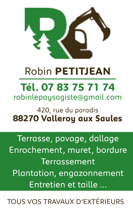 Carte de visite Robien Petitjean